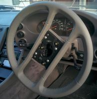Porsche-928-4-spoke-Grey-leather-Medium-grey-415-stitching-1-Originally