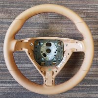 Boxster-987-triangular-beige-Thicker-Thumb-grips-added-Sand-beige-smooth-leather-Sand-beige-stitching