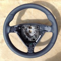 997,987 (traingular airbag, Blue) - thicker, thumb grips built up, Sea blue leather, grey 415 stitching 2