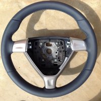997,987 (traingular airbag, Blue) - thicker, thumb grips built up, Sea blue leather, grey 415 stitching 1