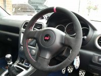 Impreza-STI-05-07-Black-Alcantara-9040-Pink-centre-stripe-Pink-stitching-2