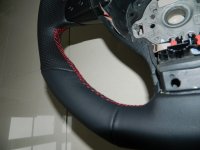 Golf V GTI- Perforated on sides, Nappa Top-Bottom, Red Stitching 3