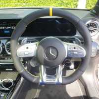 A35-A45s-AMG-Perforated-leather-on-sides-Smooth-top-bottom-Yellow-centre-stripe-Yellow-113-stitching-1