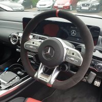 W177-A45-AMG-Full-Black-Alcantara-9040-Red-center-stripe-Red-stitching-2