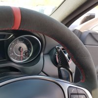 A45-2017-AMG-Standard-thickness-Charcoal-Dinamica-Red-centre-stripe-Red-stitching-03
