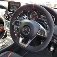 A45-2017-AMG-Standard-thickness-Charcoal-Dinamica-Red-centre-stripe-Red-stitching-04