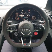 Audi-R8-mk3-Original-thickness-Dark-grey-Alcantara-9002-Red-stitching-1