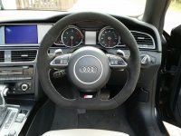 Audi A5 S-line - Black alcantara 9040, Silver stitching 1