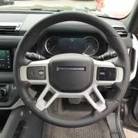 Defender-2023-Plastic-Slightly-thicker-Thumb-grips-added-AMG-Perforated-leather-on-sides-Smooth-top-bottom-Dark-grey-416-stitching-1