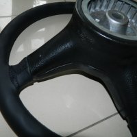 BMW E30 M-tech1 - nappa leather, Blackc stitching 3