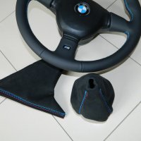 E30 M-tech2 - nappa leather, M-stitching 2