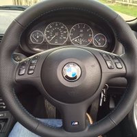 3 series E46 M-tech - padded, Perforated sides, Nappa TopBottom, M-Stitching 2