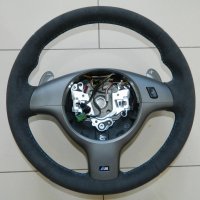BMW E46 M3 CSL - alcantara 9002, M Stitching - CSL style 1 - Kopia