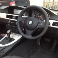 E87 E90 M-sport (paddles)- padded, perf sides, nappa topBottom, M stitchinh 2