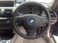 E90 M-sport - padded, nappa leather, M-sttiching - OEM Style 3
