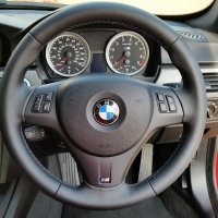 E92 M3 Manual - Padded, Smooth Leather, M-sttiching - Originally 1