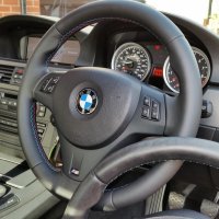E92 M3 Manual - Padded, Smooth Leather, M-sttiching - Originally 3