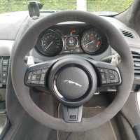 Jaguar-F-type-HEATED-Slighlty-thicker-Dark-grey-Alcantara-9002-Dark-Grey-Alcantara-9002-centre-stripe-Red-stitching
