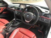 F34-SE-Sport-Manual-No-paddles-Modification-with-Flat-bottom-Black-Alcnatara-9040-Red-centre-stripe-Red-stitching-EXCHANGE