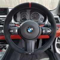 F20-F30-M-sport-LCI-Black-Alcantara-9040-Red-centre-stripes-M-stitching-1