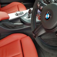 F20-F30-M-sport-LCI-Black-Alcantara-9040-Red-centre-stripes-M-stitching-2