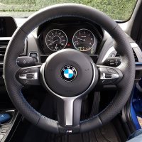 F30-F20-M-sport-with-paddles-Perofrated-leather-on-sides-Smooth-topbottom-Blue-stitching-1