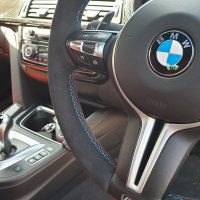 F80-M3-F82-M4-Black-alcantara-Red-centre-stripe-M-stitching-2