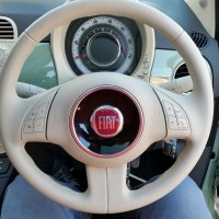 Fiat-500-Ivory-with-MF-buttons-Ivory-leather-Ivory-sttiching-Originally-1
