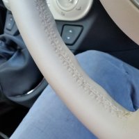Fiat-500-Ivory-with-MF-buttons-Ivory-leather-Ivory-sttiching-Originally-2