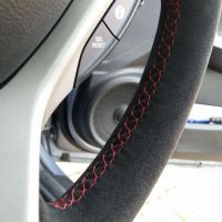 Civic-Fn2-Black-Alcantara-9040-Red-stitching-2