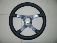 RS - nappa (smooth), Green-black-blue stitching 1