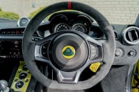 Lotus-Evora-Original-thickness-Dark-grey-Alcantara-9002-Red-Alcnatara-centre-stripe-at-12-oclock-Dark-grey-1282-stitching