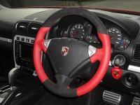 Porsche-Cayenne-gen1-thicker-thumb-grips-built-up-red-perforeted-sides-black-alcantara-top-bottom-red-stitching