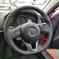 Mazda-6-CX5-Thicker-Thumb-grips-built-up-Flat-bottom-Peforated-leather-on-sides-Smooth-top-bottom-Red-stitching-2