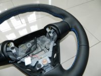 Mazda RX-8 - Thicker, Thumb grips built up, perforated sides, smooth topbottom, Blue stitching 2.JPG