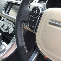 RR-sport-Paddles-Thicker-Thumb-grips-AMG-added-Perforated-leather-on-sides-Black-Alcantara-9040-top-bottom-Light-cream-stitching-3