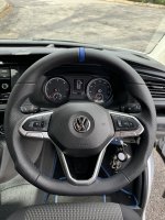 VW-T6.1-2020-Full-modification-with-Profiles-Perforated-leather-on-sides-Smooth-top-bottom-Blue-1078-Blue-1078-stitching-1