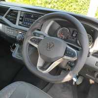 VW-T6.1-Full-Modification-with-Flat-bottom-Perforated-leather-on-sides-Smooth-top-bottom-Grey-415-stitching-2