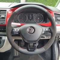 VW-T6-Highline-Slighlty-thicker-Black-Alcantara-9040-on-sides-Smooth-top-bottom-Red-stitching-1