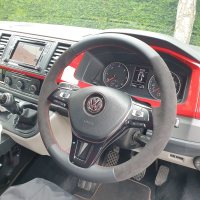 VW-T6-Highline-Slighlty-thicker-Black-Alcantara-9040-on-sides-Smooth-top-bottom-Red-stitching-2