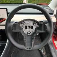 Tesla-model-3-2019-NON-heated-standard-wheel-before-re-trimming