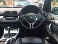 X5 E53 - Thicker, Thumb grips added, Smooth leather, Black stithcing