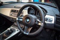 Z4 E85 SE - double padded, perforated nappa sides, nappa top-bottom, Black stitching